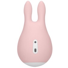 Вибратор клиторальный Sugar Bunny Pink, силикон, USB, 10режимов