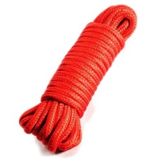 Веревка для бондажа и декоративной вязки красная