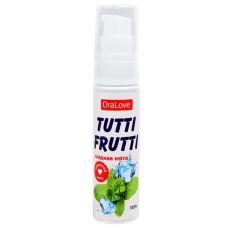 Гель-лубрикант Tutti-Frutti Сладкая Мята серии OraLove, 30 г LB-30011