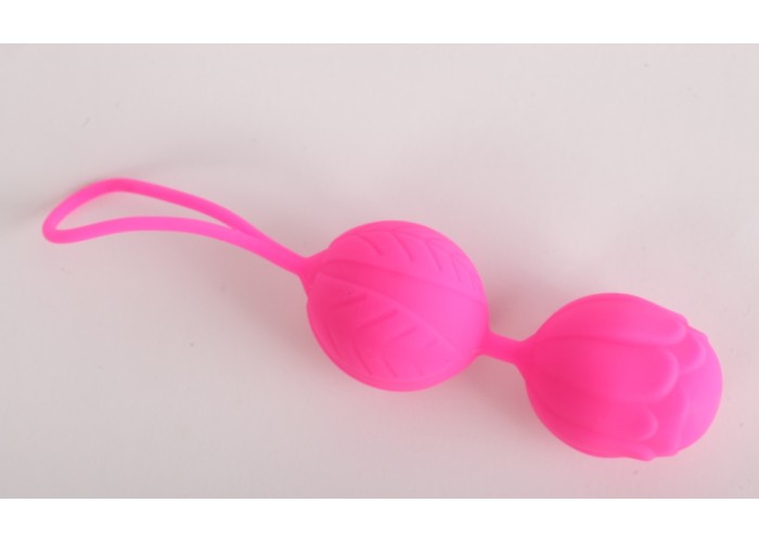 Вагинальные шарики розовые, силикон
