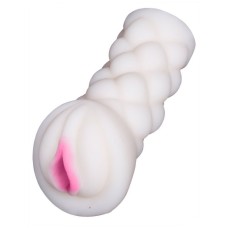 Мастурбатор 3D рельефный внутри с вибрацией, вагина, неоскин, мультискоростной